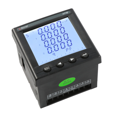 APM830精度0.2S三相电表双SR485通讯支持数据冻结DLT/645-2007波形记录复费率电能安科瑞