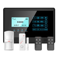 GSM(4G)防盗报警套装 YL-007M2BX-4G