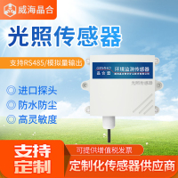 威海晶合RS485工业高精度光照度传感器