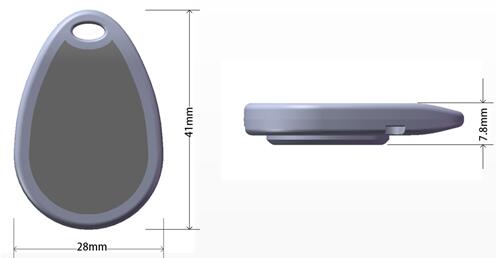  钥匙扣电子标签BA1型图片