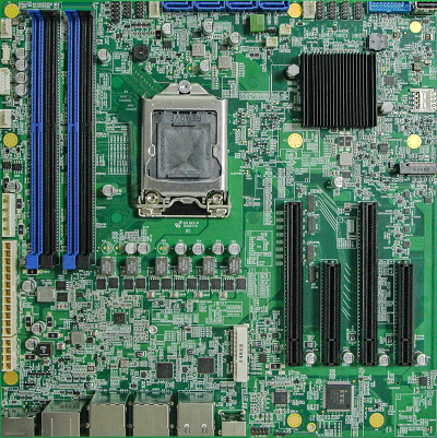 嵌入式单板电脑,ESBC系列MATX-I961图片