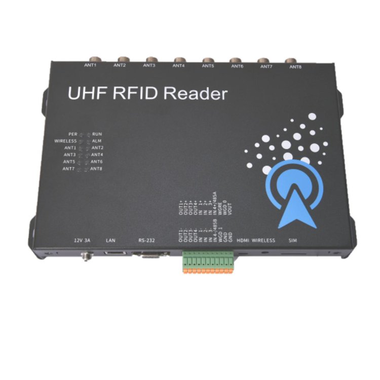 8通道超高频RFID读写器图片