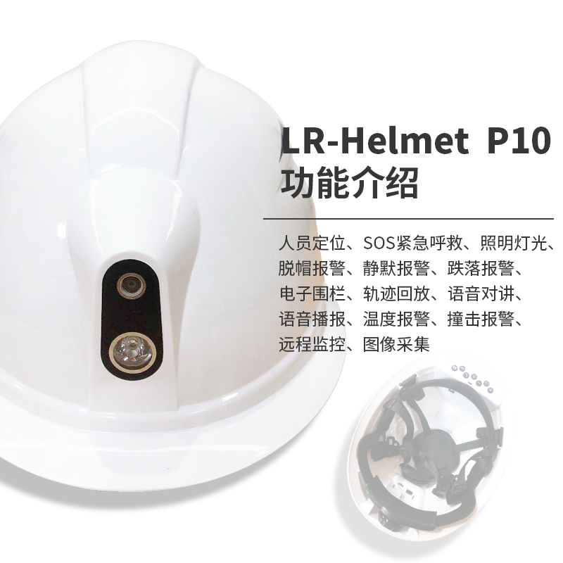 LR-Helmet P10智能摄像安全帽图片