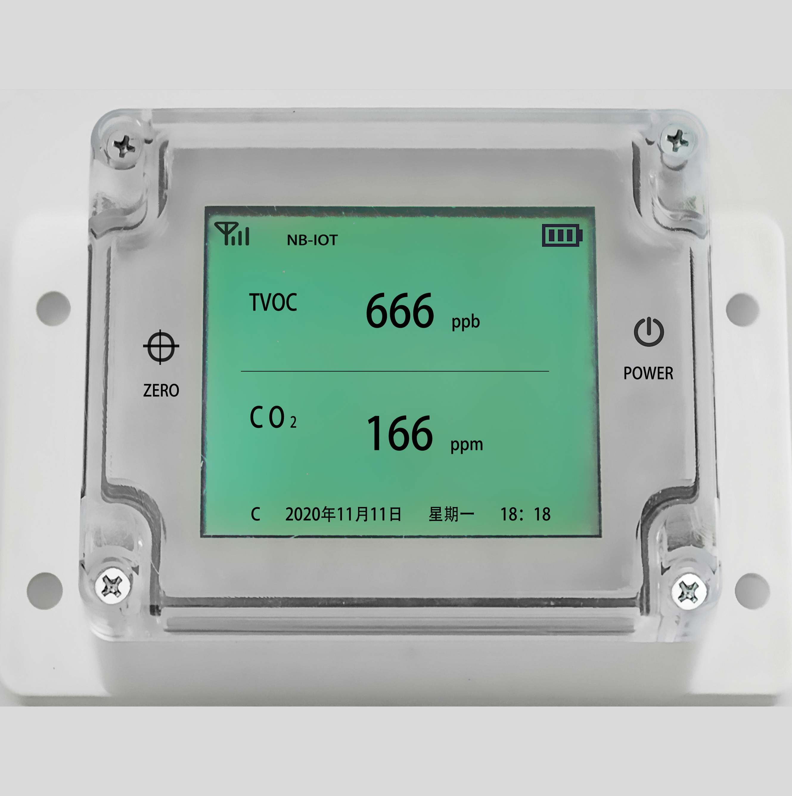 无线智能TVOC&CO2传感器图片