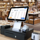 安卓收银机 高清双屏 智能收银5.0 餐饮连锁  TPS680