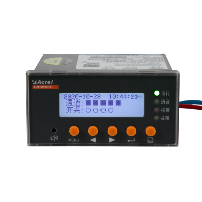 物联网智慧消防电气火灾组合式探测器ARCM200BL/J4监控剩余电流温度LCD安科瑞