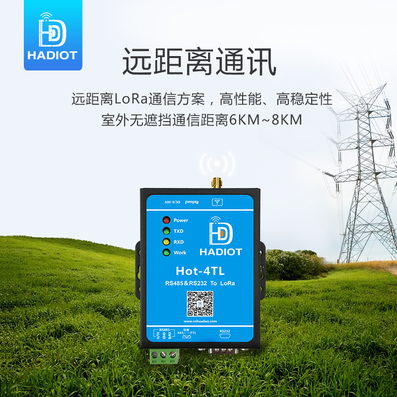 lora模块转RS232485模拟量输入输出无线收发通讯控制器终端dtu图片