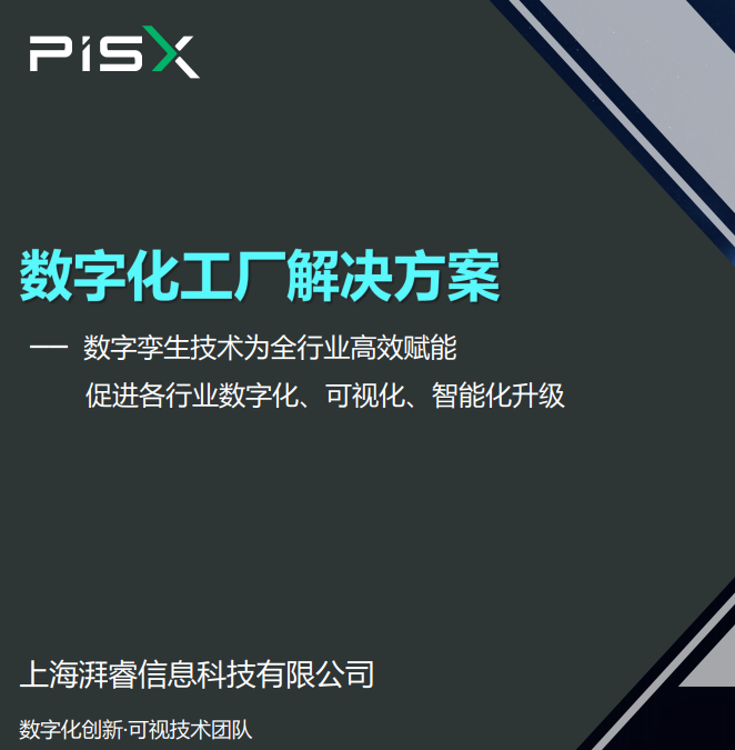 PISX数字孪生解决方案-数字化工厂图片