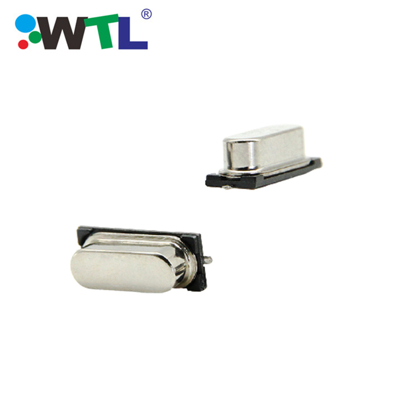 WTL维拓 WX7 49SMD 4MHz 20pF 30ppm石英晶体用于测试仪器图片