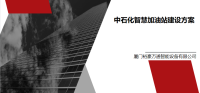中石化智慧加油站建设方案