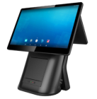 捷宝安卓双屏收银机/刷脸收银机/二维扫描模块80mm打印机