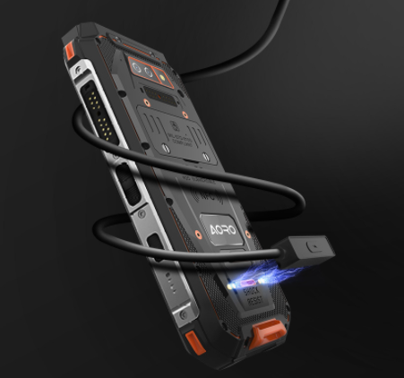 AORO/遨游 M5 DMR V段对讲智能工业三防手机PTT+POC双对讲NFC巡检图片