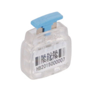 铅封厂家直销一次性水表电表塑料封印带条码标签防伪签封  HB-M104