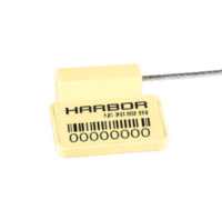 RFID铅封抽紧式钢丝封条煤运货运集装箱防伪施封锁  HB-RC162-U