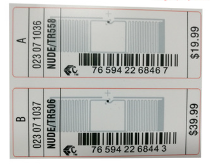 厂家直销RFID高频电子标签 服装吊牌标签图片