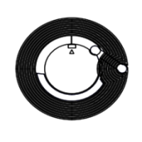 D=30mm 高频 RFID F08 干inlay