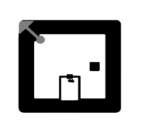 45x45mm 高频 RFID Icode 干 Inlay B款