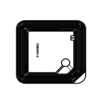 45x45mm 高频 RFID Icode 干 Inlay A款