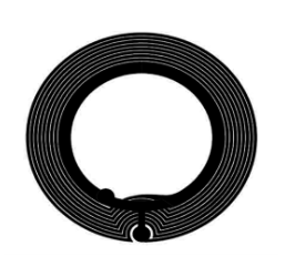 D=40mm 高频 RFID Ntag 干 Inlay图片