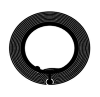 D=40mm 高频 RFID Ntag 干 Inlay