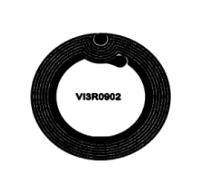 D=34mm 高频 RFID Icode 干 Inlay