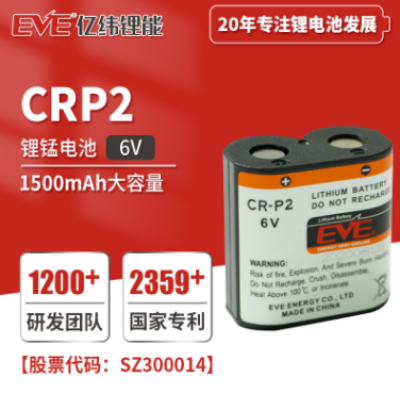 CRP2锂锰柱式电池