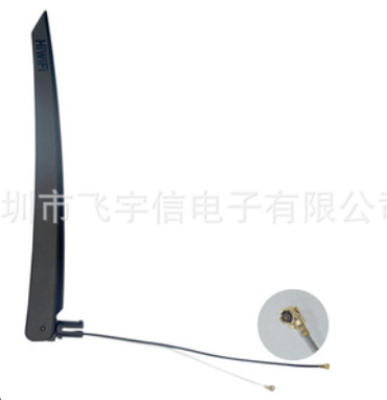 WIFI天线 刀型Wifi橡胶天线3DB 2.4G/5G/5.8G双频wifi