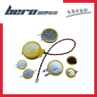 制做啵啰CR2032 CR2025 CR2016 锂猛纽扣电池带焊脚扣式电池