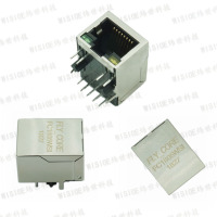 FC1805WSI工业级RJ45连接器网络接口带灯 变压器滤波器HR911105A