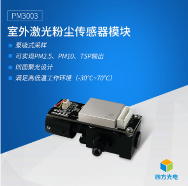 室外激光粉尘传感器模块PM3003图片