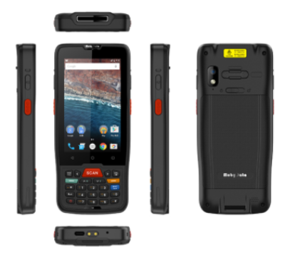 用于仓库保健的Android PDA数字键盘工业移动计算机