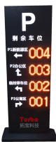 LED  四层落地式三级诱导屏