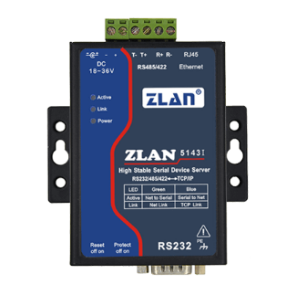全隔离型串口服务器ZLAN5143I图片