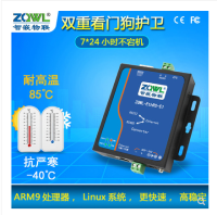 智嵌 导轨式串口服务器/RS232 RS485转以太网
