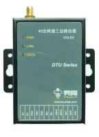 AuVn 4G转串口数据传输终端
