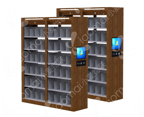 小麦物联 RFID智能书架 RFID智能图书馆 智能书架图片