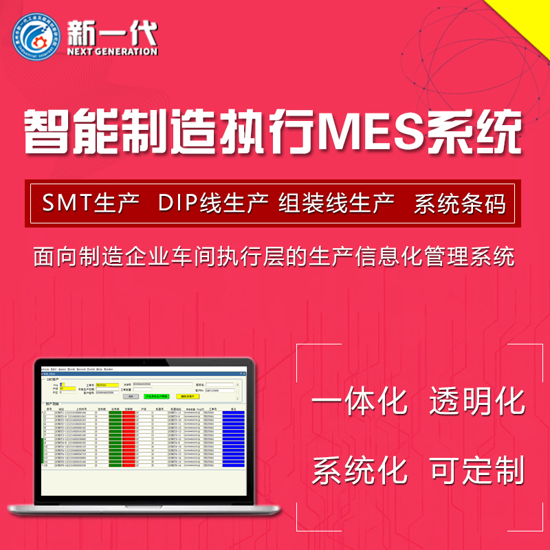 MES软件生产制造执行系统 SMT组包装系统 车间制造管理系统erp图片