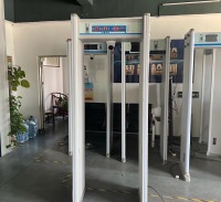 通过式温度筛查金属检测一体安检门