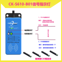 134.2KHZ晶圆搬运AGV车SEMI读写器CK-S610-B01
