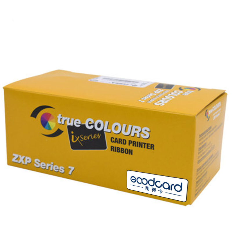 斑马ZXP7证卡打印机彩色带800077-742CN黑色带800077-711CN清洁卡图片
