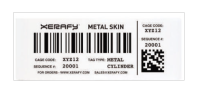 Metal Skin Mercury可打印标签