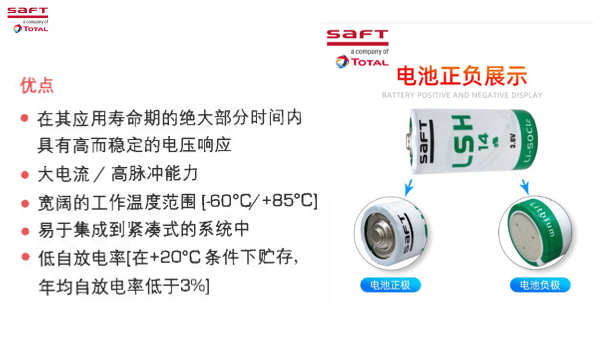 帅福得-SAFT 锂亚电池 LSH14图片