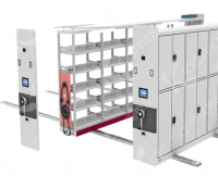 小麦物联 RFID智能密集架 智能档案管理