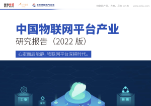 中国物联网平台产业研究报告（2022版）