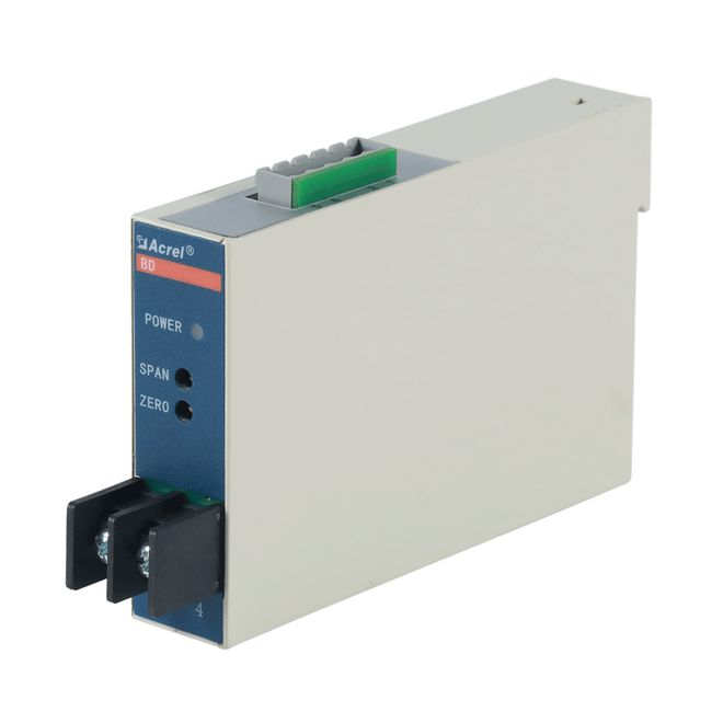 安科瑞BD-A12测量单相交流电流隔离变送输出2路4-20MA或0-5V DC信号电流变送器图片