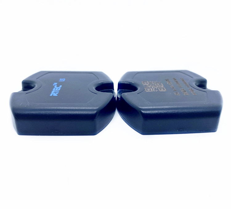 UHF工业级RFID10米读距50 x 50 x 11.5 mm黑色耐高温抗金属户外资产管理防水标签图片