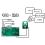 HSJ600P 非接触式IC卡天线分体式 IC模块射频RFID 电动车刷卡暗锁图片