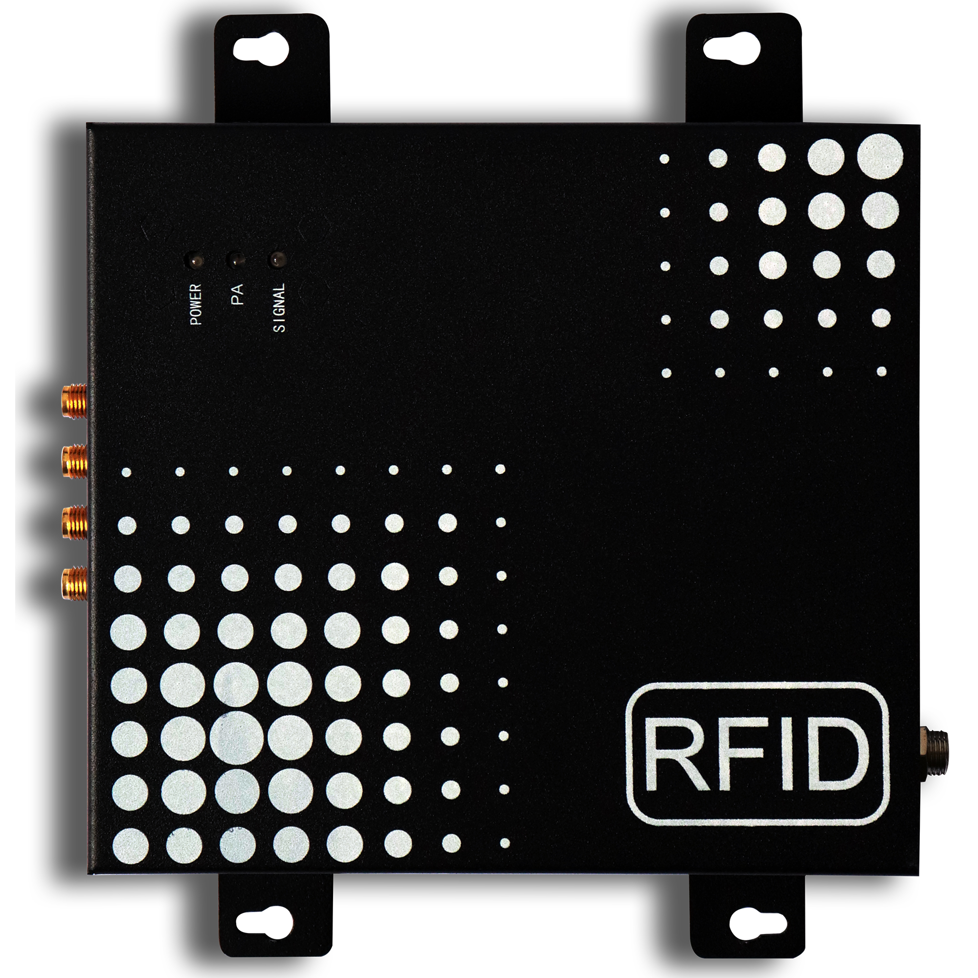 UHF RFID超高频四通道读写器 智能柜通道门禁系统18000-6C/6B 国军标GJB7377.1A读写器图片