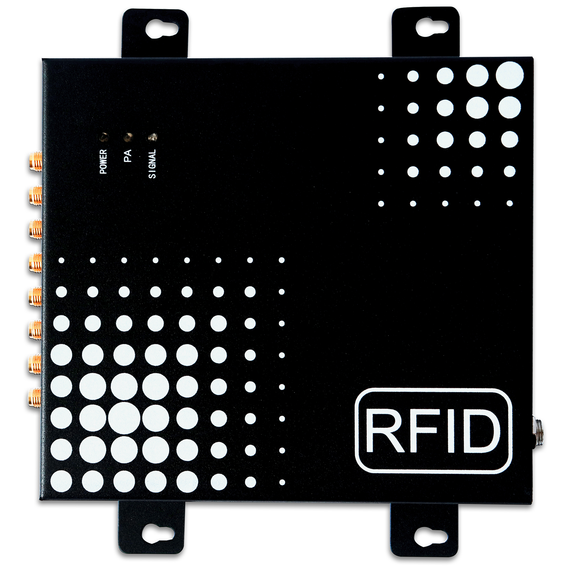 UHF RFID超高频八通道读写器 智能柜档案柜18000-6C/6B 国军标GJB7377.1A读写器图片