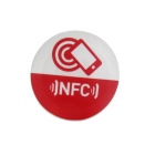 NFC抗金属标签 高频抗金属圆形标签